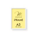 Ver imagem 2 de Kit 15 Molduras A3 Brancas para Quadro foto Acetato iFrame