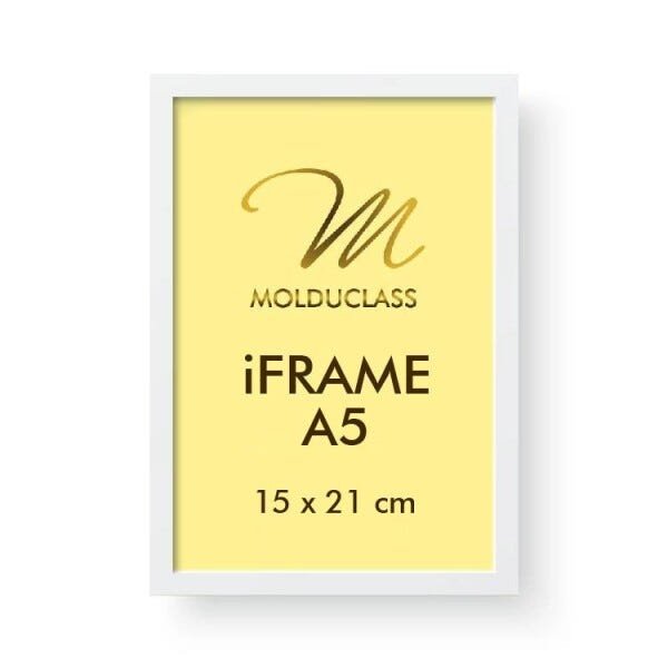 Kit 8 Molduras A5 Preto Branco Acetato iFrame para Foto - 3