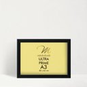 Ver imagem 5 de Kit 5 Molduras A3 Pretas com Antirreflexo Vidro para Quadro
