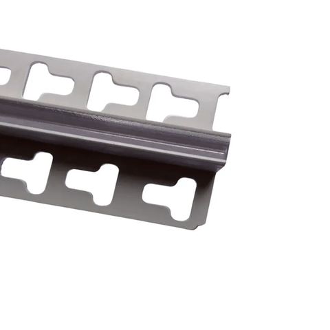 Junta de Dilatacao Cinza P/ Ceramica em Pvc Tec192 10mm- 2,70m - Tecnoperfil