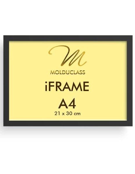 Kit 50 Molduras A4 Preto para Quadro Foto Acetato iFrame - 3