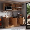 Ver imagem 6 de Cozinha Modulada 5 Peças 3 Aéreos 2 Balcões Nara CabeCasa MadeiraOriginals