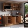 Cozinha Modulada 5 Peças 3 Aéreos 2 Balcões Nara CabeCasa MadeiraOriginals - 6