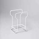 Ver imagem 1 de Suporte Organizador de Pratos para Bancada : Inventia Aer : Pintado Cor:branco