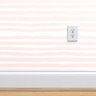 Papel de Parede listras horizontais rosa e branco - 3