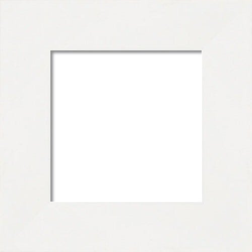 Kit 5 Molduras 30x30 cm Branco Quadro Gravura Acetato iFrame - 3
