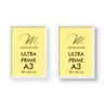 Kit 2 Molduras A3 Brancas com Vidro Antirreflexo para Quadro - 1