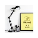 Ver imagem 3 de Kit 12 Molduras A3 Pretos para Quadro foto Acetato iFrame