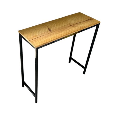 Aparador Stell Prateleira Ferro Industrial Madeira Rustica - Pinus