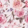 Papel de Parede jardim com flores rosa - 2