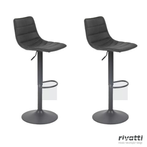 Kit 2 Banquetas Barbacena Várias Cores - Rivatti