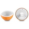 Umidificador Aromatizador Ultrassonico Difusor Aroma Vaso Purifica Ar Ambiente Madeira Decorativo Lu - 7