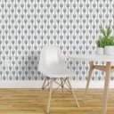 Ver imagem 1 de Papel de Parede setas flechas cinza e branco