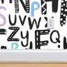 Papel de Parede alfabeto letras coloridas - 2
