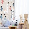 Papel de Parede adesivo lhama cacto decoração quarto - 3