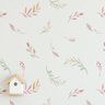Papel de Parede folhagem em aquarela tons de rosa - 2
