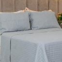 Ver imagem 4 de Kit Colcha Casal Liso Bouti Cobre Leito 3 Peças Cor:Verde