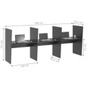 Ver imagem 2 de Balcao de Atendimento 3 Lugar Mixer Preto Onix