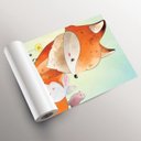 Ver imagem 3 de Papel de Parede desenho raposa e coelho
