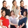 Canguru Bebê Infantil 3,5Kg a 16Kg Segurança Wrap Sling Kababy Ganguru Bebê Infantil 3,5Kg a 16Kg Se - 1