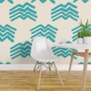 Ver imagem 1 de Papel de Parede boho azul turquesa