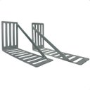 Ver imagem 2 de Kit 12 Suporte para Cabeceira Cama Box Par de Framer 400x80 Aço Galvanizado - Arkell