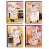 Kit 4 Quadros Cozinha Vintage Cozinheiro Canvas 40x30cm-COZ20 - 1