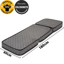 Ver imagem 3 de Puff Solteiro Multiuso 3 em 1 Portátil Colchonete de Espuma Bf Colchões