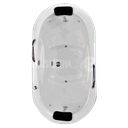 Ver imagem 1 de Ofurô Duplo Tóquio COMPLETO com hidro em acrílico  220V