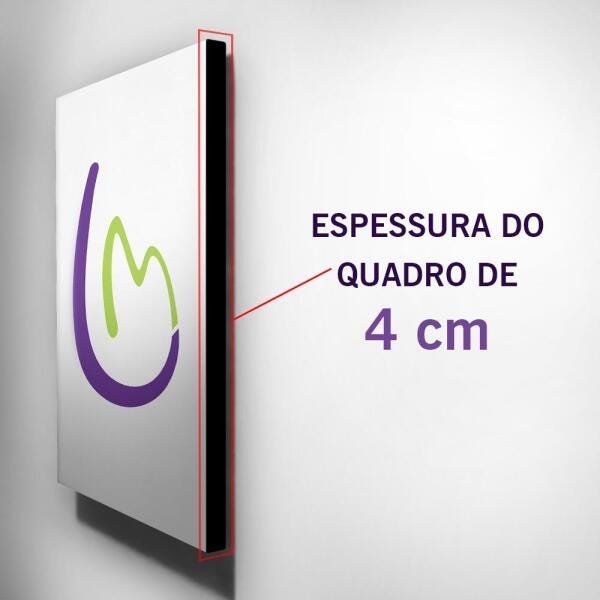 Quadro Decorativo Canvas Floral 60x105cm-QF19 - 6