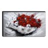 Quadro Decorativo Canvas Floral 60x105cm-QF6 - 1