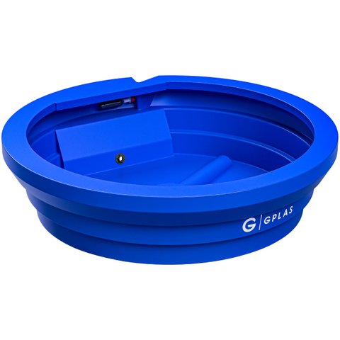Bebedouro para Animal 250l Azul Gplas