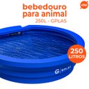 Ver imagem 2 de Bebedouro para Animal 250l Azul Gplas