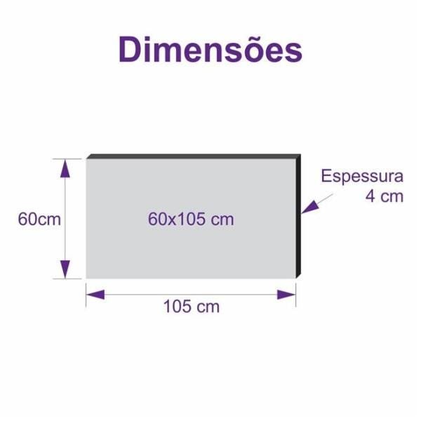 Quadro Decorativo Canvas Folhas 60x105cm - 5