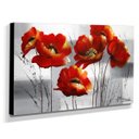 Ver imagem 2 de Quadro Decorativo Canvas Papoulas Vermelhas 60x105cm