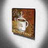 Quadro Cozinha Vintage Coffee Canvas 30x30cm-COZ105 - 3