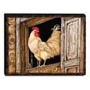 Ver imagem 1 de Quadro Cozinha Vintage Galinha Canvas 30x40cm-COZ156