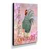 Quadro Cozinha Vintage Galinha Canvas 40x30cm-COZ170 - 2