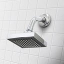 Ver imagem 1 de Chuveiro Ducha Quadrado Articulável Flexível Parede Solar ou Gás Cromado Luxo