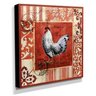 Quadro Cozinha Vintage Galo Canvas 30x30cm-COZ167 - 2