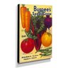 Quadro Cozinha Vintage Legumes Canvas 40x30cm-COZ182 - 2