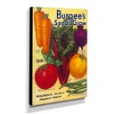 Ver imagem 2 de Quadro Cozinha Vintage Legumes Canvas 40x30cm-COZ182