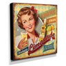 Quadro Cozinha Vintage Limonada Canvas 30x30cm-COZ96 - 2