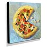 Quadro Cozinha Vintage Pizza Canvas 30x30cm-COZ202 - 2
