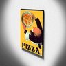 Quadro Cozinha Vintage Pizza Canvas 40x30cm-COZ205 - 3