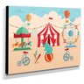 Quadro Infantil Circo Canvas 30x40cm-INF369 - 2