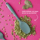 Ver imagem 4 de ESPÁTULA DE SILICONE DUPLO REDONDA PEQUENA - OIKOS