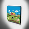 Quadro Infantil Fazendinha Canvas 30x30cm-INF380 - 3