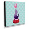 Quadro Infantil Foca Canvas 30x30cm-INF355 - 2