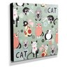 Quadro Infantil Gatos Canvas 30x30cm-INF92 - 2